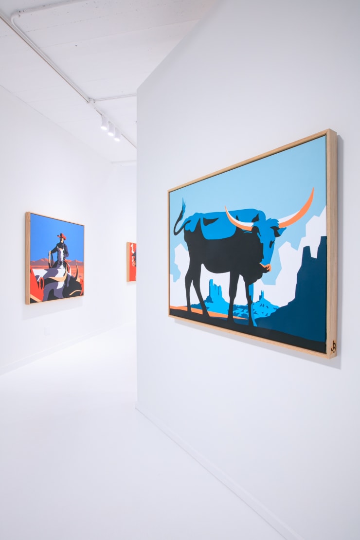 "Sweat & Blood" installation view