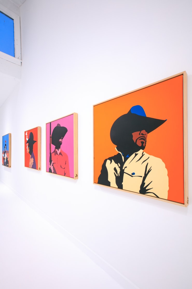 "Sweat & Blood" installation view