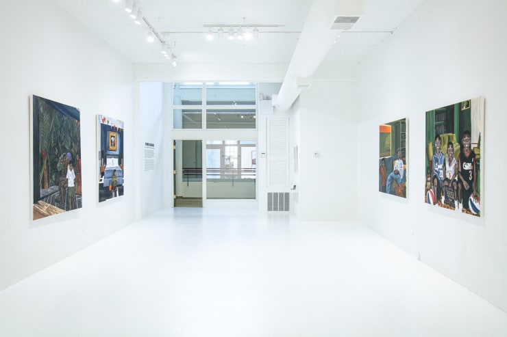 Davariz Broaden, "Home Cooking", installation view