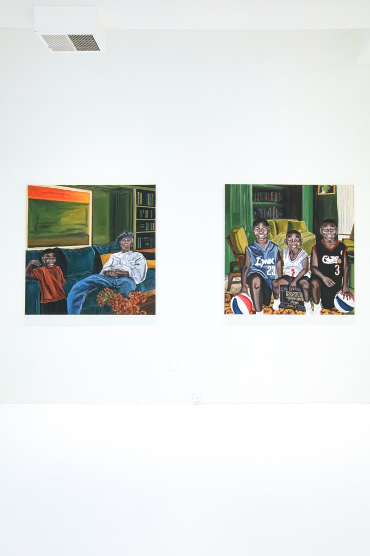 Davariz Broaden, "Home Cooking", installation view