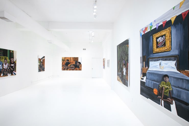 Davariz Broaden, "Home Cooking", installation view