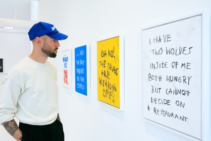 Sage Barnes, "Frame of Mind" installation view
