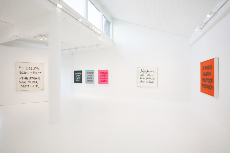 Sage Barnes, "Frame of Mind" installation view