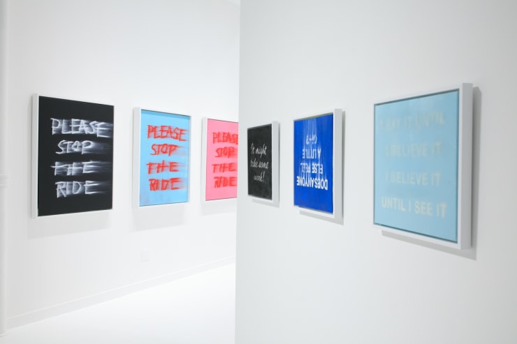 Sage Barnes, "Frame of Mind" installation view