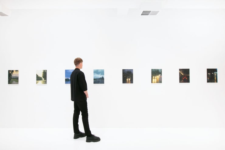 Gregory Thielker, "A Map of Hours", installation view