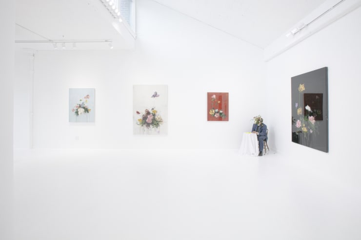 Sage Barnes "Time After Time" installation view