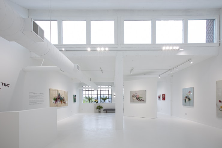 Sage Barnes "Time After Time" installation view