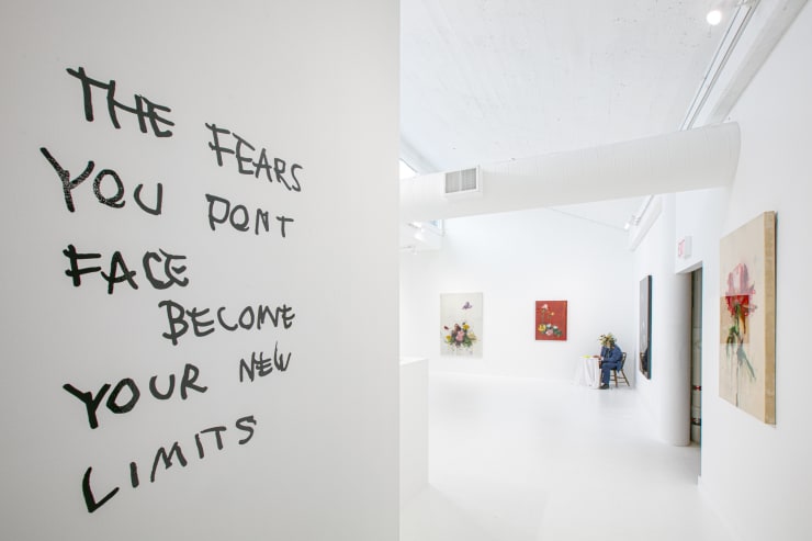Sage Barnes "Time After Time" installation view