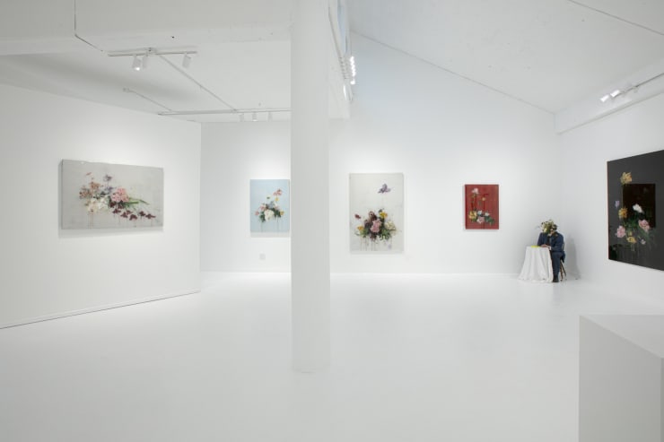 Sage Barnes "Time After Time" installation view