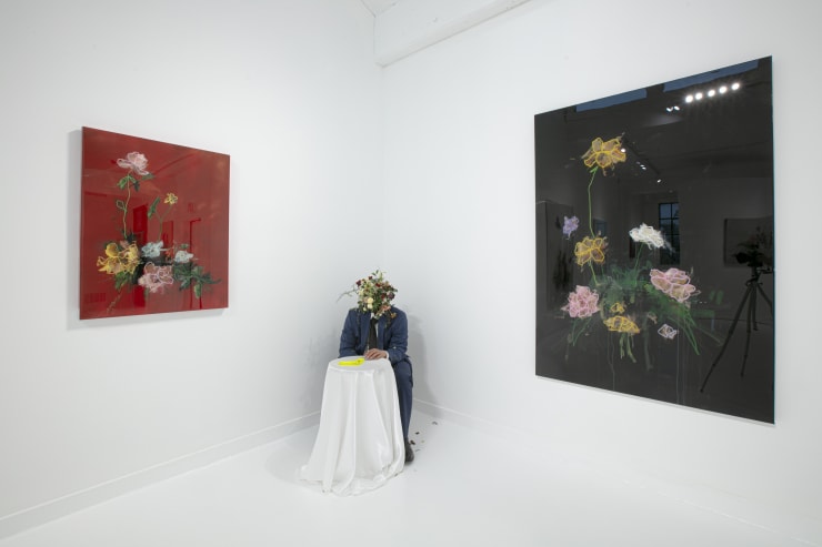 Sage Barnes "Time After Time" installation view