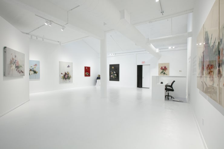 Sage Barnes "Time After Time" installation view