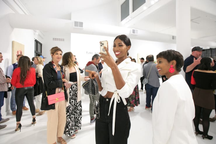 Sage Barnes "Time After Time" opening reception