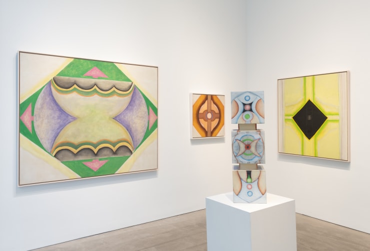 Ida Kohlmeyer Cloistered Berry Campbell Gallery 1