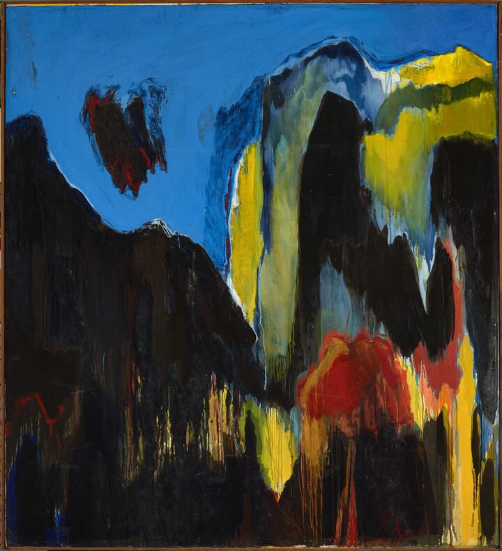 “Blue Mountain No. 4” by Bernice Bing. (Courtesy of Amon Carter Museum of American Art)