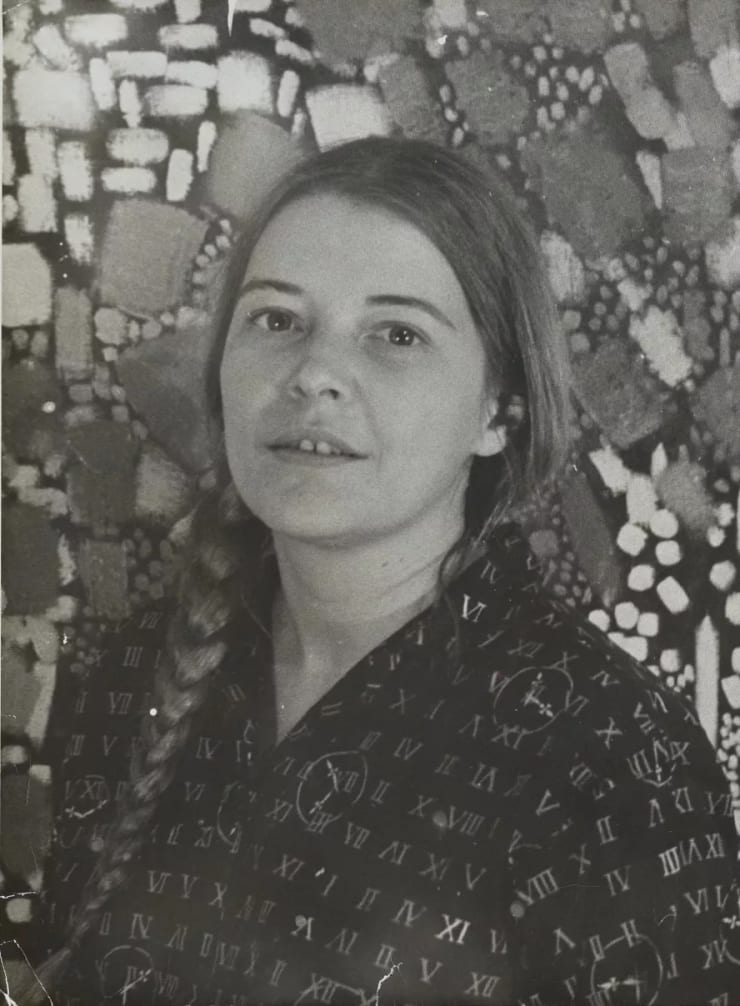 Portrait of Lynne Drexler, 1960. Photo by Buckley Sander.
