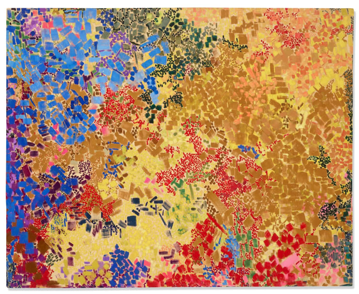 Lynne Drexler, “Flowered Hundred.” Credit: Christie's Images LTD, 2025