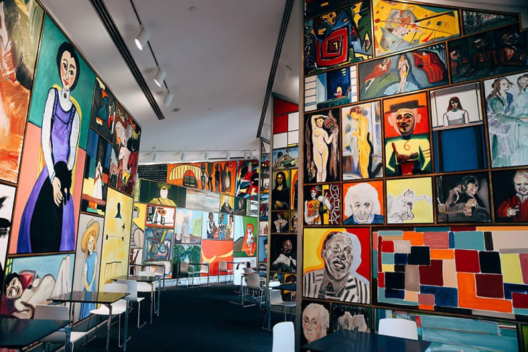 Immerse Yourself In Art At The Kemper's Cafe Sebastienne