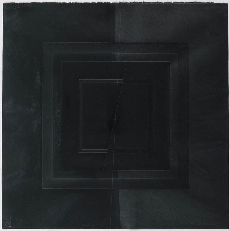 Rafael Echeverri, Tridimensional Negro, 1992
