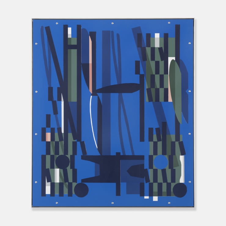 Matthew Fortrose - Real World Problems (Blue), 2024