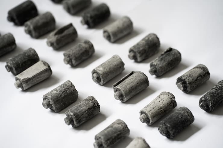 Hanna Råst, "Untitled (35mm film rolls)", 2018-2022. © Hanna Råst / Le Clézio Gallery