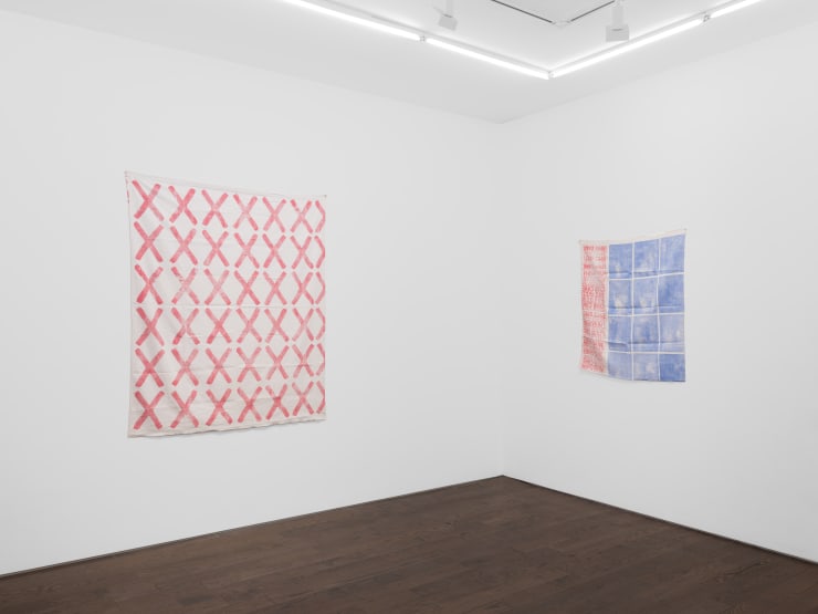 Exhibition View Fold Drape Repeat New York 2025 Inna Svyatsky Courtesy Ceysson Be Ne Tie Re 07