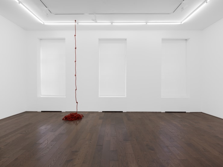 Exhibition View Fold Drape Repeat New York 2025 Inna Svyatsky Courtesy Ceysson Be Ne Tie Re 10