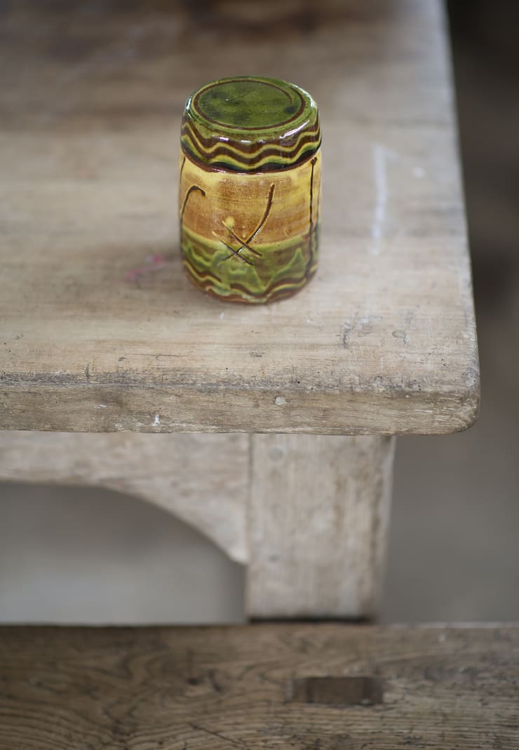 Lidded pot