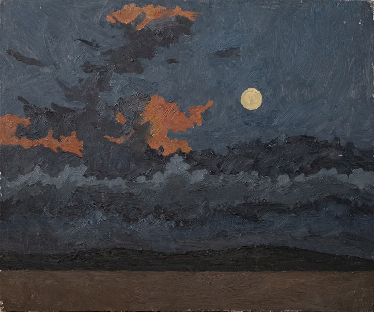 ‘Moon at Falmouth’