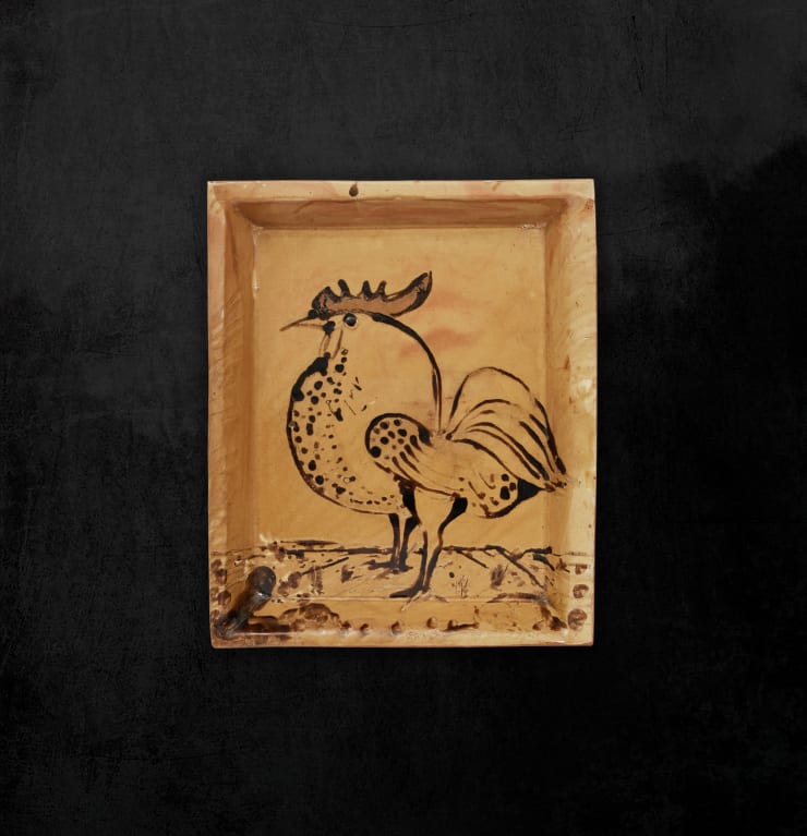 'Cockerel' platter