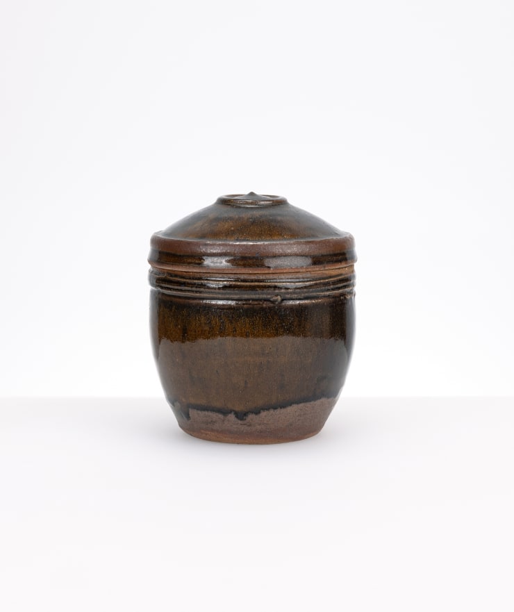 Richard Batterham, Lidded pot, 1995