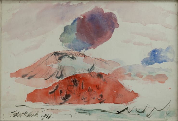John William Melville, 'Sunset Over Red Mountain', 1966