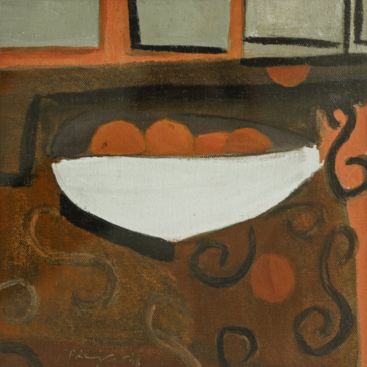 David Ralph Simpson, 'Bowl of oranges'