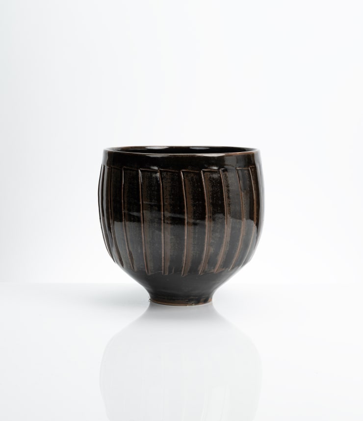 David Leach, 'Fluted' bowl, 1964