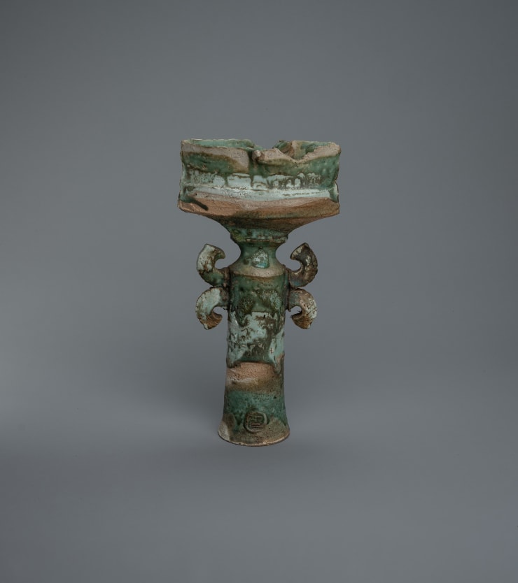 Colin Pearson, Winged vessel - Green, 1983