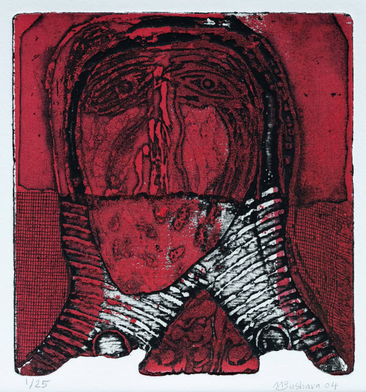 Mohamed Omer Bushara, 'Sudanese Head', 2004