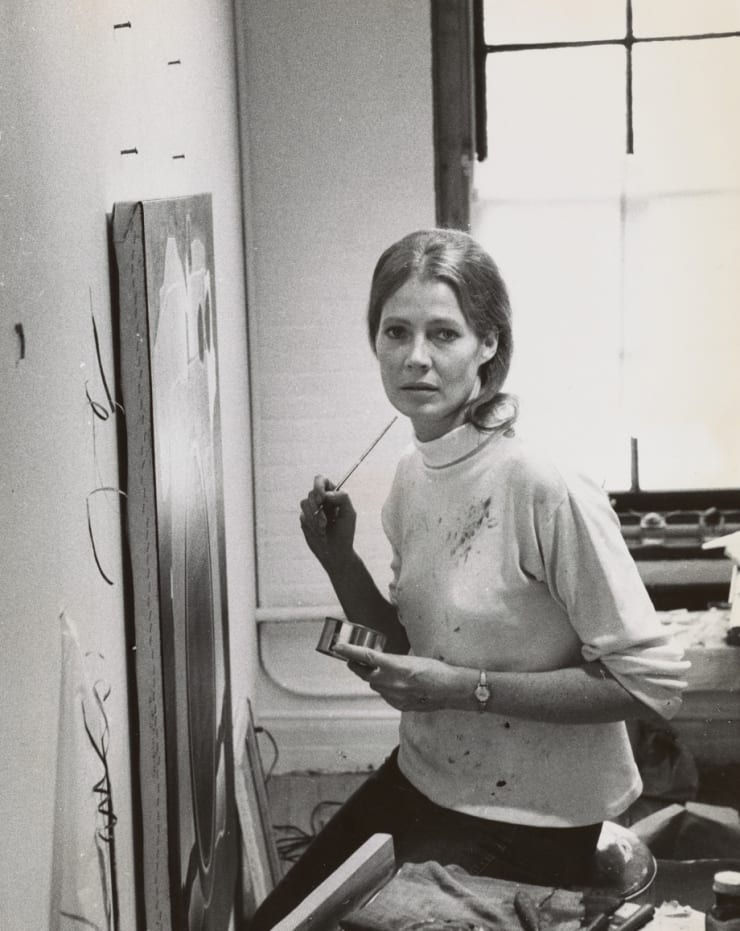 Deborah Remington, 1971. Photo © Richard Hurwitz.