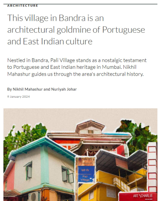 This Village in Bandra is an Architectural Goldmine