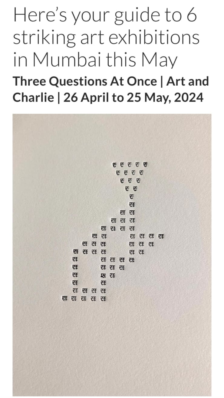 Three Questions At Once