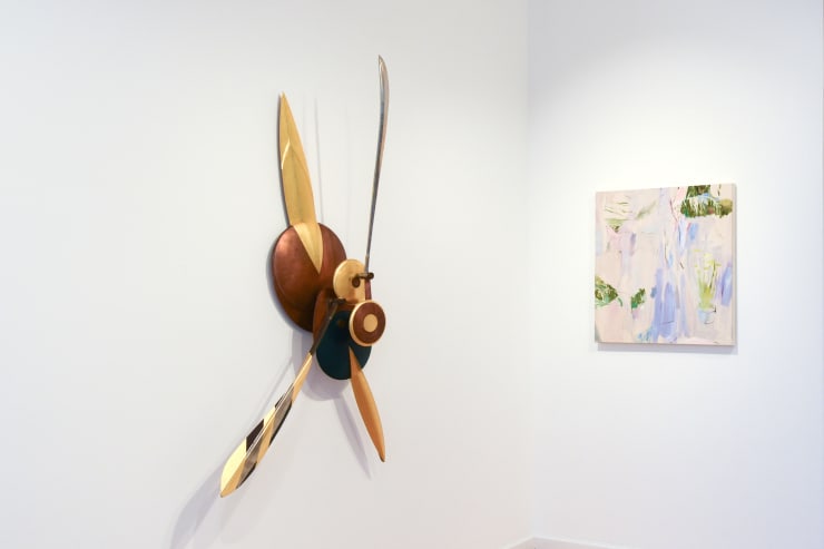 Installation view, Jörg Wiele, Keiko Kimoto