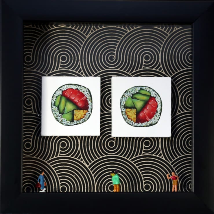 JJ Galloway/The Arty Pigeon Lady, Sushi Diorama