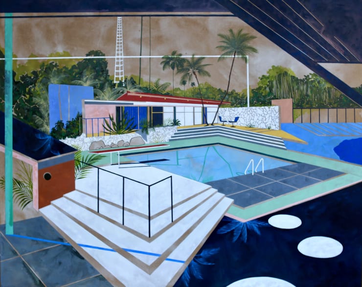 Charlotte Keates’ paintings invite us into an all-American “dreamscape”