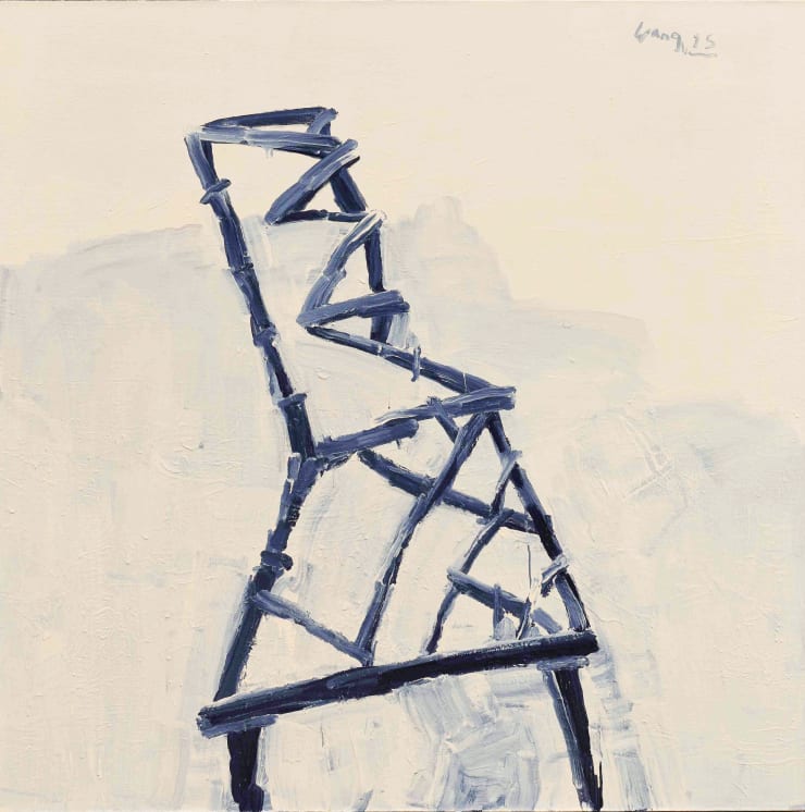 王川,色身2号,布面丙烯,200 × 200 × 5 cm,2015 Wang Chuan, Rupakaya No.2, Acrylic on canvas, 200 × 200 × 5 cm, 2015