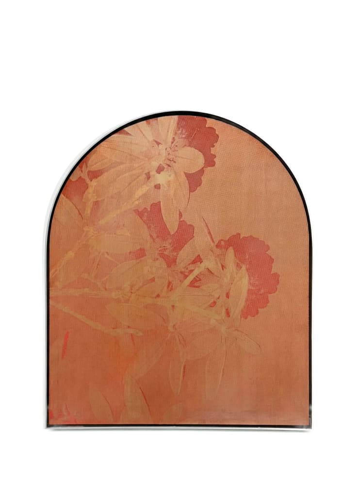 陈萧伊，To Blossom Blue-52，蚀刻锌版和油墨，36 × 30 cm，2025，独版 Chen Xiaoyi, To Blossom Blue-52, Etched zinc plate with oil ink, 36 × 30 cm, 2025, Unique