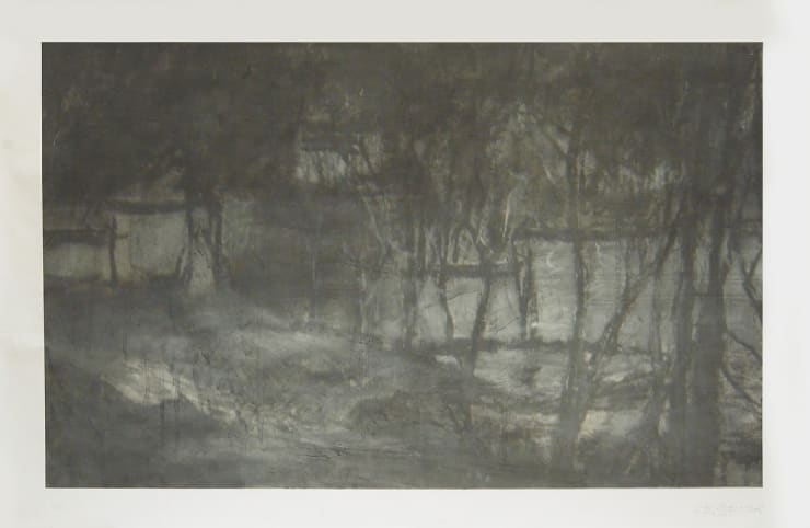 Qi Lan Father S Garden 2 Mixed Material On Paper 58 94Cm 2007