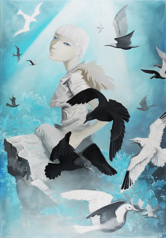 Xiong Yu The Flying Delusion Oil On Canvas 217 151Cm 2011