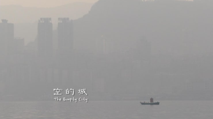 A video still from artist Chen Qiulins' The Empty City 2012.