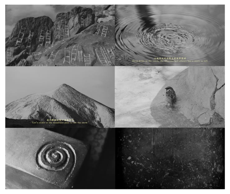 The Visions of Karma, 4K, single-channel B/W video, 15'35'', 2024, Ed.3 + 2 AP
