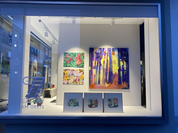 Schaufenster, Galerie am Gleis in Uzwil, St. Gallen, Schweiz