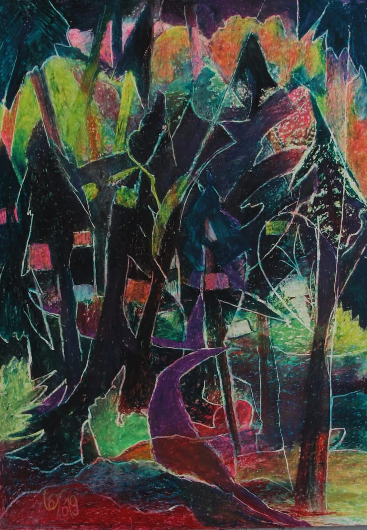 beatriXbraun, NachtWald, 2019