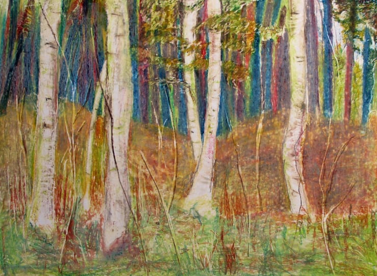 beatriXbraun, Birkenwald, 2018